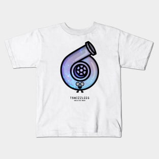 Cutest Turbo - Lowkey Blue Galaxy Kids T-Shirt